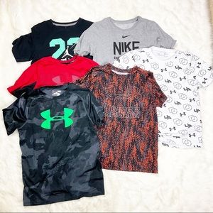 Boys Athletic Tee Bundle size Youth Large